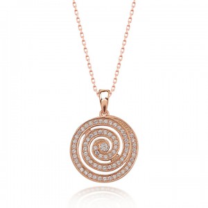 Hipnoz Model Beyaz Taşlı Bayan Gümüş Kolye Hipnoz Model Beyaz Taşlı Bayan Gümüş Kolye