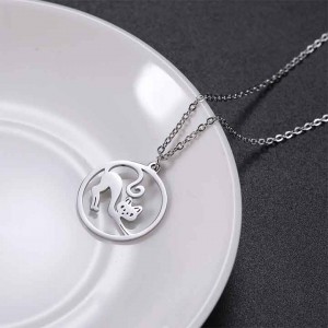 Sevimli Kedi Gümüş Kolye Sevimli Kedi Gümüş Kolye