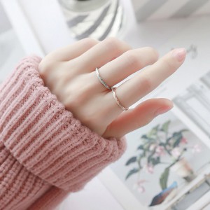 2 mm İnce Parlak Rose Kaplama Bombeli Gümüş Yüzük 2 mm İnce Parlak Rose Kaplama Bombeli Gümüş Yüzük