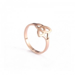 Viking İrlanda Knot Düğüm Rose Kapalama Gümüş Yüzük Viking İrlanda Knot Düğüm Rose Kapalama Gümüş Yüzük