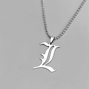 Death Note Yagami Light Gümüş Kolye