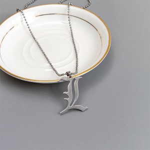 Death Note Yagami Light Gümüş Kolye