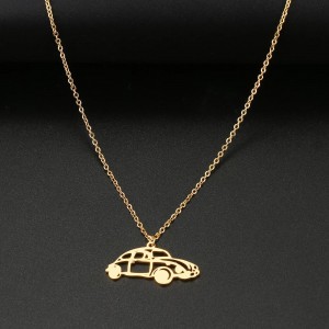 Tosbağa Araba Gümüş Kolye