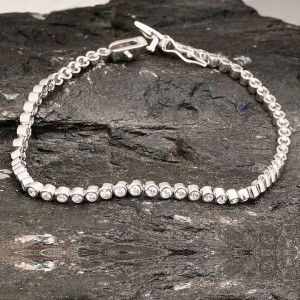 Su Yolu Gümüş Bileklik -0,11 Karat Su Yolu Gümüş Bileklik -0,11 Karat