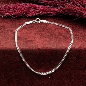 Gurmet - Panzer Zincir Erkek Gümüş Bileklik - 2 MM Gurmet - Panzer Zincir Erkek Gümüş Bileklik - 2 MM