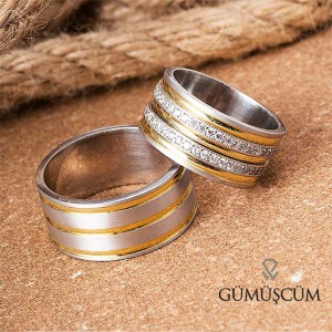 Açelya Modeli Bay Gümüş Alyans Açelya Modeli Bay Gümüş Alyans