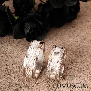 Zeus Modeli Gümüş Alyans Bay Nişan Yüzüğü Zeus Modeli Gümüş Alyans Bay Nişan Yüzüğü