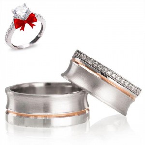 Raymar Gümüş Alyans Modeli Alyans Çifti