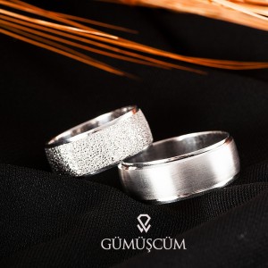 Defne Modeli Gümüş Alyans Bay Nişan ve Söz Yüzüğü Defne Modeli Gümüş Alyans Bay Nişan ve Söz Yüzüğü