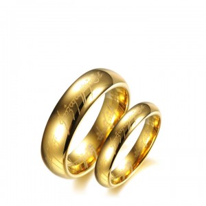 Yüzüklerin Efendisi Lord Of The Rings Erkek Gümüş Alyans Yüzüklerin Efendisi Lord Of The Rings Erkek Gümüş Alyans