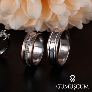 Agena Gümüş Alyans Modeli Söz Yüzüğü Agena Gümüş Alyans Modeli Söz Yüzüğü