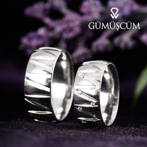 Elit Gümüş Alyans Modeli Alyans Çifti Elit Gümüş Alyans Modeli Alyans Çifti