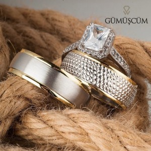 Konak Gümüş Alyans Modeli Alyans Çifti Konak Gümüş Alyans Modeli Alyans Çifti